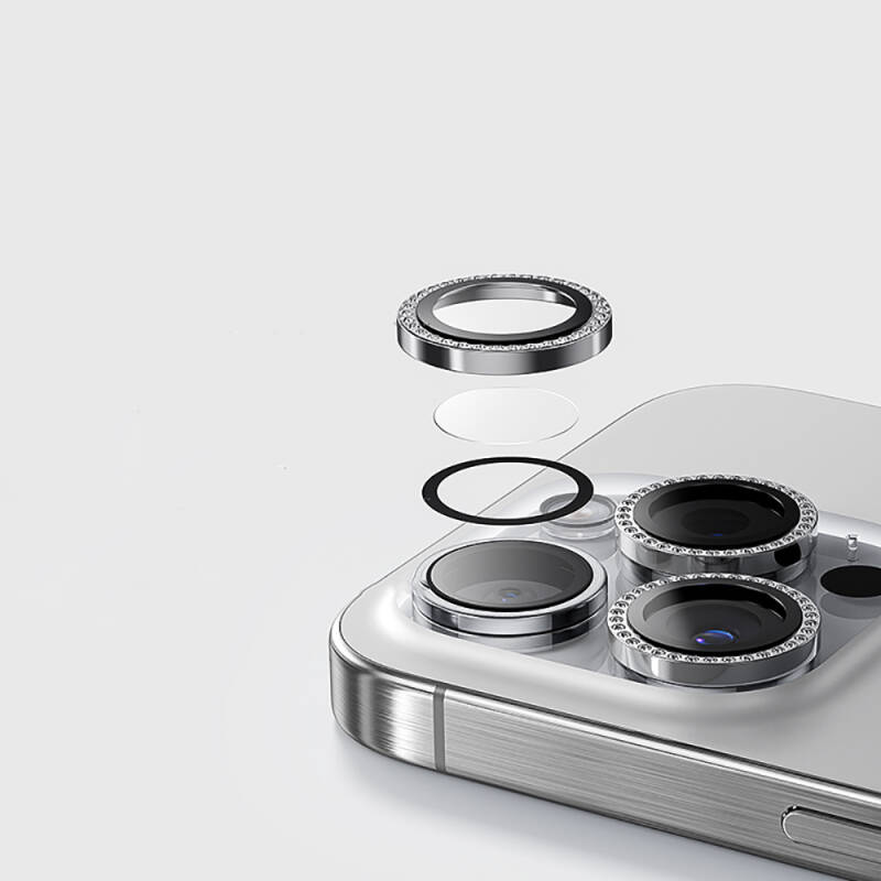 Apple iPhone 13 Pro Casebang Gem Kamera Lens Koruyucu - 3