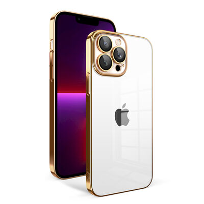 Apple iPhone 13 Pro Kılıf Kamera Korumalı Renkli Çerçeveli Zore Garaj Kapak - 4
