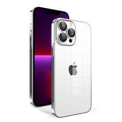 Apple iPhone 13 Pro Kılıf Kamera Korumalı Renkli Çerçeveli Zore Garaj Kapak - 7