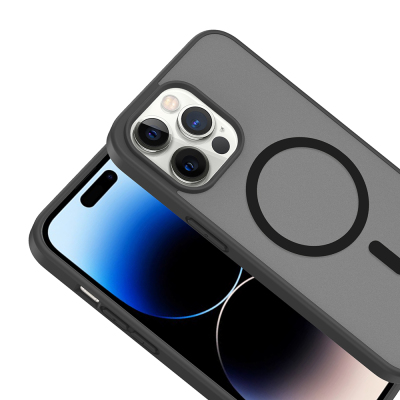 Apple iPhone 13 Pro Kılıf M-safe Şarj Özellikli Zore Babet Kapak - 3