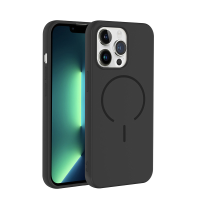 Apple iPhone 13 Pro Kılıf M-safe Şarj Özellikli Zore Meta Kapak - 2