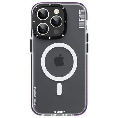 Apple iPhone 13 Pro Kılıf Magsafe Şarj Özellikli Youngkit Jane Sand Serisi Kapak - 2