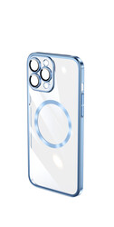 Apple iPhone 13 Pro Kılıf Wireless Şarj Özellikli Sert PC Zore Riksos Magsafe Kapak - 9