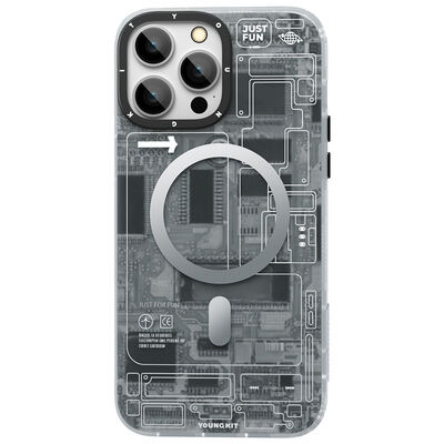 Apple iPhone 13 Pro Kılıf YoungKit Technology Serisi Kapak - 5