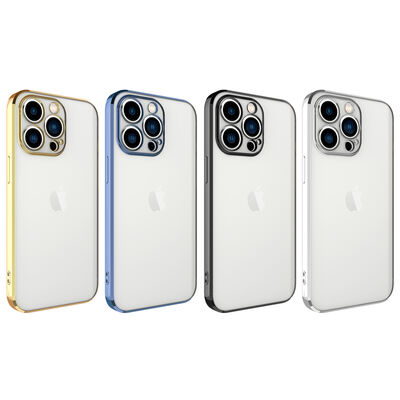 Apple iPhone 13 Pro Kılıf Zore Glitter Full Renkli Silikon Kapak - 2
