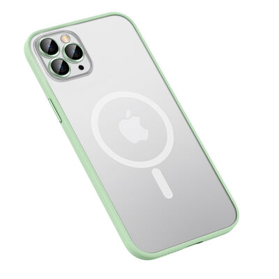 Apple iPhone 13 Pro Kılıf Zore Mokka Wireless Kapak - 1