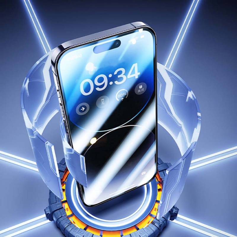 Apple iPhone 13 Pro Max Benks Gaming Anti-Dust Toz Önleyici Mat Cam Ekran Koruyucu - 6