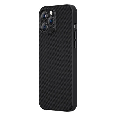 Apple iPhone 13 Pro Max Case Carbon Fiber Benks Hybrid Kevlar Cover - 1
