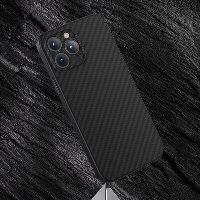 Apple iPhone 13 Pro Max Case Carbon Fiber Benks Hybrid Kevlar Cover - 5
