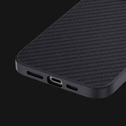 Apple iPhone 13 Pro Max Case Carbon Fiber Benks Hybrid Kevlar Cover - 11