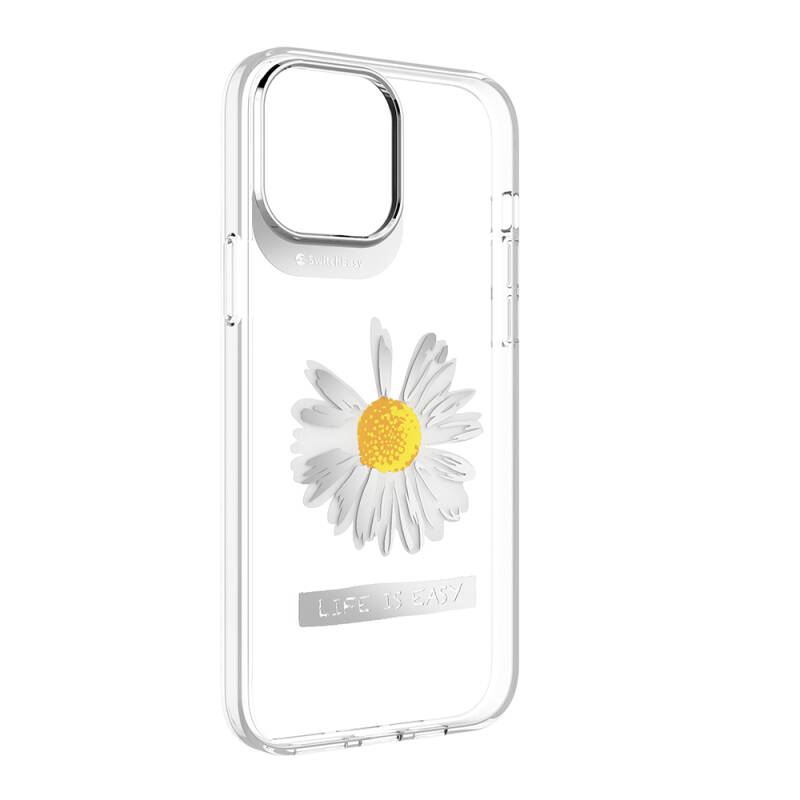 Apple iPhone 13 Pro Max Case Double IMD Printed Licensed Switcheasy Artist Daisy Cover - 5