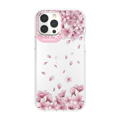 Apple iPhone 13 Pro Max Case Double IMD Printed Licensed Switcheasy Artist Sakura Cover - 1