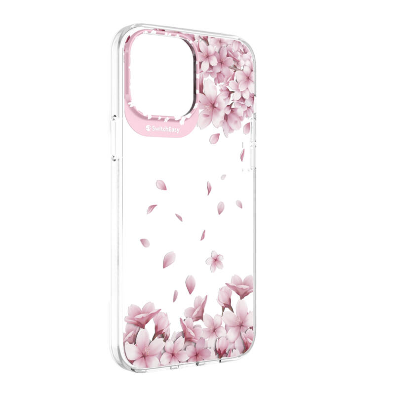 Apple iPhone 13 Pro Max Case Double IMD Printed Licensed Switcheasy Artist Sakura Cover - 5