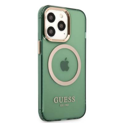 Apple iPhone 13 Pro Max Case GUESS Magsafe Charge Feature Airbag Design Cover - 8