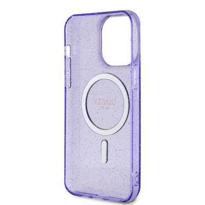 Apple iPhone 13 Pro Max Case GUESS Magsafe Charging Glitter Cover - 6