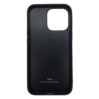 Apple iPhone 13 Pro Max Case ​Kajsa Luxe Collection Genuine Leather Cover - 8