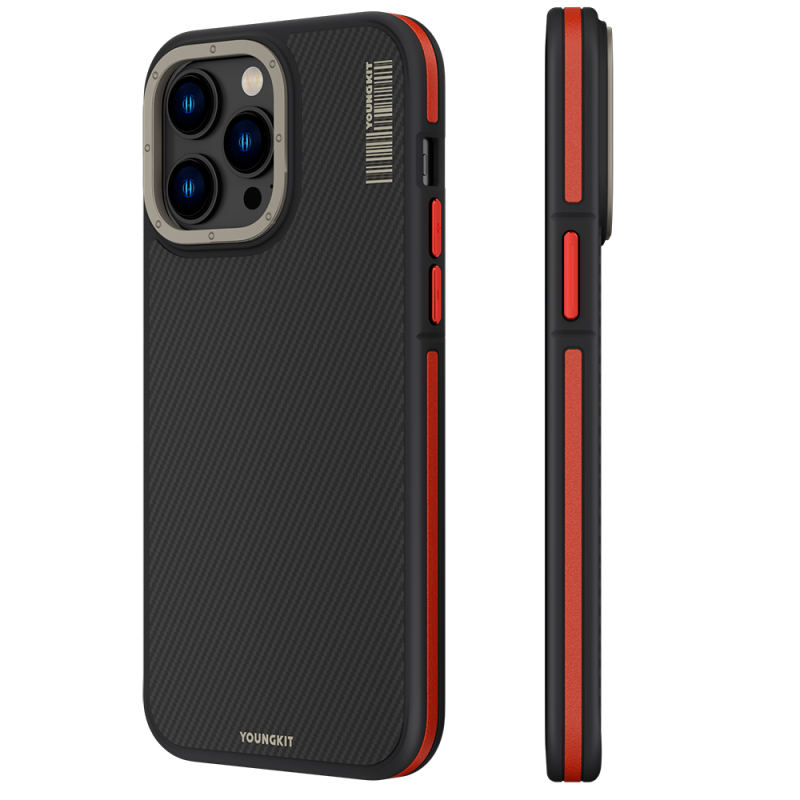 Apple iPhone 13 Pro Max Case M-Safe Charging Feature YoungKit 600D Cover - 2