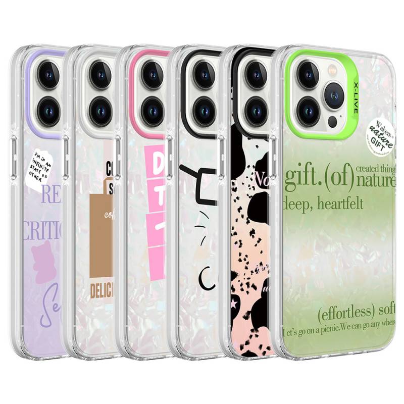 Apple iPhone 13 Pro Max Case Marble Pattern Zore Marbello Cover - 8
