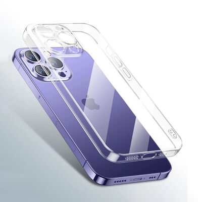 Apple iPhone 13 Pro Max Case Transparent Hard PC Zore Vayt Cover - 2