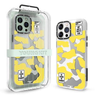 Apple iPhone 13 Pro Max Case YoungKit Kamuflaj Series Cover - 8