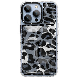Apple iPhone 13 Pro Max Case YoungKit Leopard Article Series Cover - 3