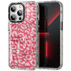Apple iPhone 13 Pro Max Case YoungKit Leopard Article Series Cover - 6