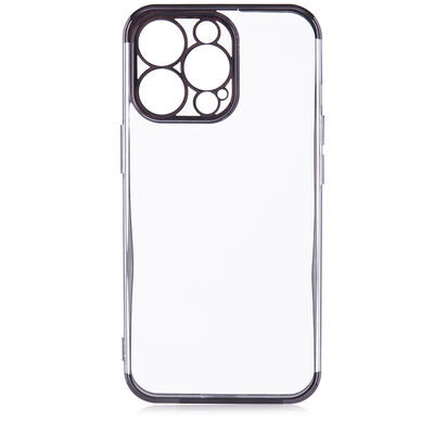 Apple iPhone 13 Pro Max Case Zore Dört Köşeli Lazer Silicon Cover - 6
