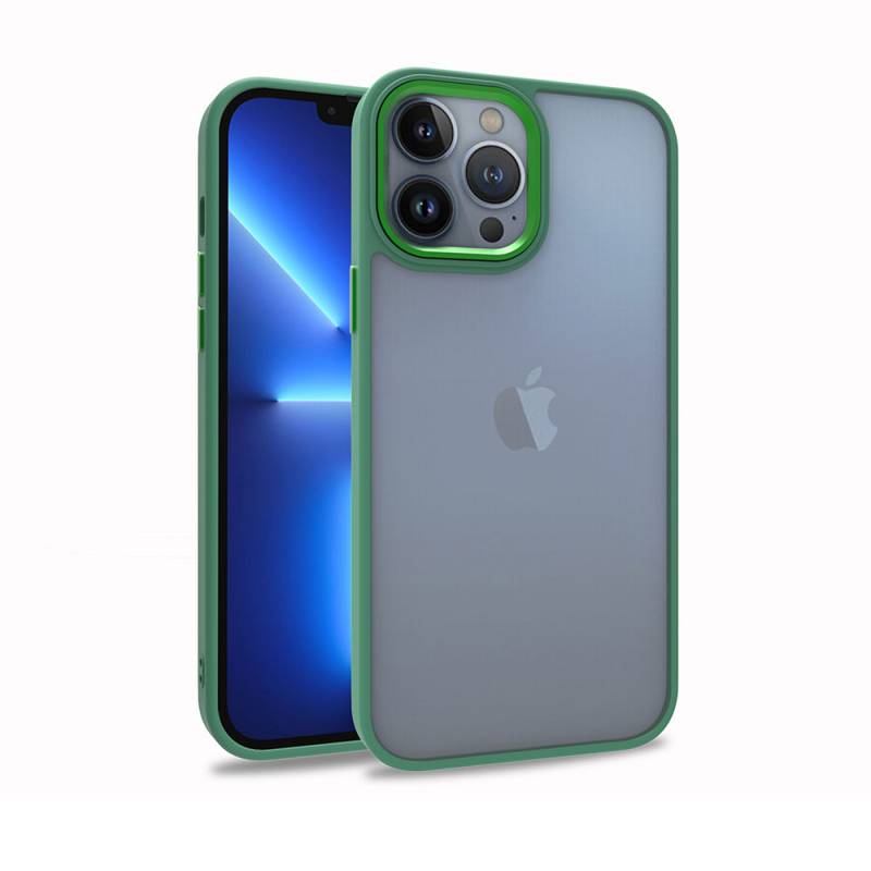 Apple iPhone 13 Pro Max Case Zore Flora Cover - 4