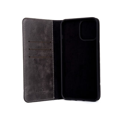 Apple iPhone 13 Pro Max Case Zore Genuine Leather Multi Cüzdan Case - 2