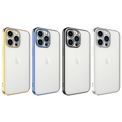 Apple iPhone 13 Pro Max Case Zore Glitter Full Color Silicon Cover - 2
