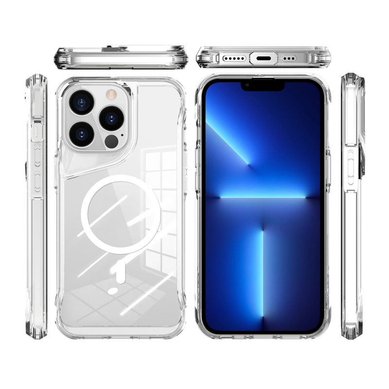 Apple iPhone 13 Pro Max Case Zore M-safe Charging Enabled T-Max M-safe Cover - 3