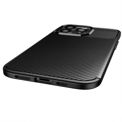 Apple iPhone 13 Pro Max Case Zore Negro Silicon Cover - 9