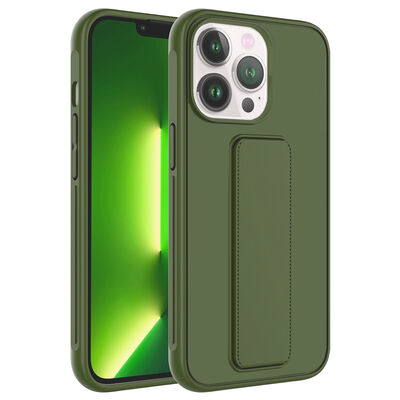 Apple iPhone 13 Pro Max Case Zore Qstand Cover - 6