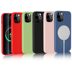 Apple iPhone 13 Pro Max Case Zore Silksafe Wireless Cover - 6