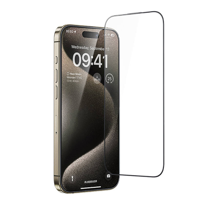Apple iPhone 13 Pro Max Casebang Clear HD Ekran Koruyucu + Kolay Uygulama Aparatı - 2