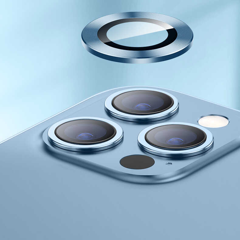 Apple iPhone 13 Pro Max CL-04 Kamera Lens Koruyucu - 9