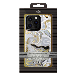 Apple iPhone 13 Pro Max Kılıf Kajsa Shield Plus Abstract Serisi Arka Kapak - 11
