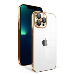 Apple iPhone 13 Pro Max Kılıf Kamera Korumalı Renkli Çerçeveli Zore Garaj Kapak - 4