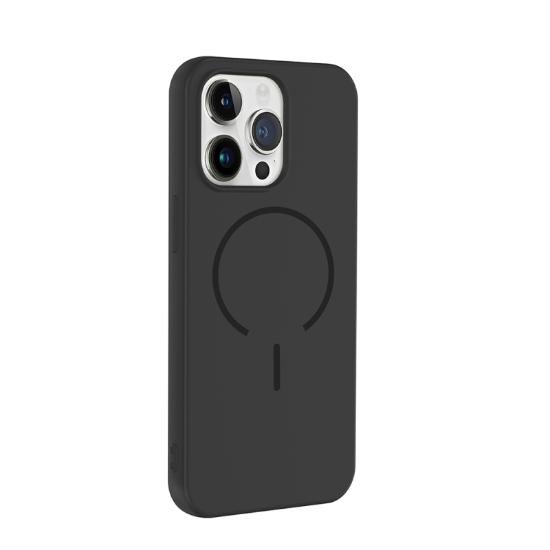 Apple iPhone 13 Pro Max Kılıf M-safe Şarj Özellikli Zore Meta Kapak - 5