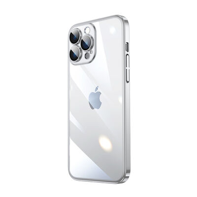 Apple iPhone 13 Pro Max Kılıf Sert PC Renkli Çerçeveli Zore Riksos Kapak - 7