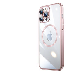 Apple iPhone 13 Pro Max Kılıf Wireless Şarj Özellikli Sert PC Zore Riksos Magsafe Kapak - 17