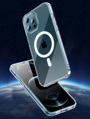 Apple iPhone 13 Pro Max Kılıf Wiwu Magnetic Crystal Kapak - 5
