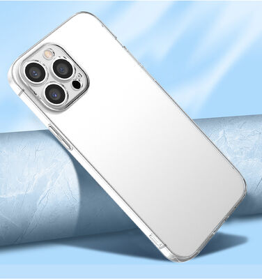 Apple iPhone 13 Pro Max Kılıf Zore Kamera Korumalı Süper Silikon Kapak - 3