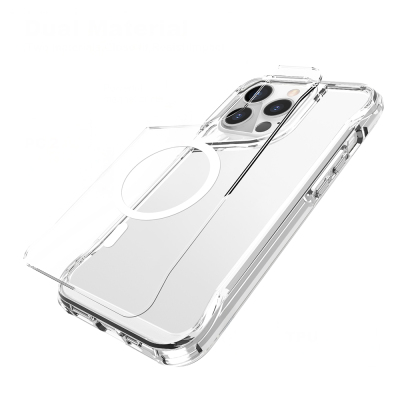 Apple iPhone 13 Pro Max Kılıf Zore M-safe Şarj Özellikli T-Max M-safe Kapak - 7