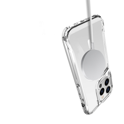 Apple iPhone 13 Pro Max Kılıf Zore M-safe Şarj Özellikli T-Max M-safe Kapak - 9