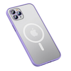 Apple iPhone 13 Pro Max Kılıf Zore Mokka Wireless Kapak - 8