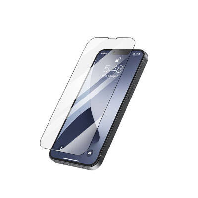 Apple iPhone 13 Pro Max Recci RSP-A11 HD Temperli Cam Ekran Koruyucu + Kolay Uygulama Aparatlı - 1