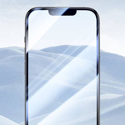 Apple iPhone 13 Pro Max Wiwu CZ-003 with Blue Light Technology Hydrophobic and Oleophobic Anti Glare Pro Glass Screen Protector - 10