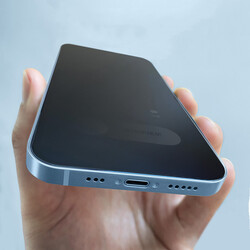 Apple iPhone 13 Pro Max Wiwu Easy İnstall iPrivacy Temperli Ekran Koruyucu - 2