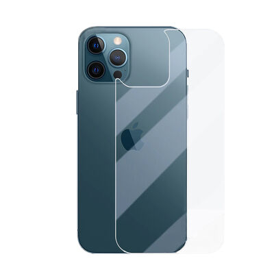 Apple iPhone 13 Pro Max Zore Back Maxi Glass Temperli Cam Arka Koruyucu - 1